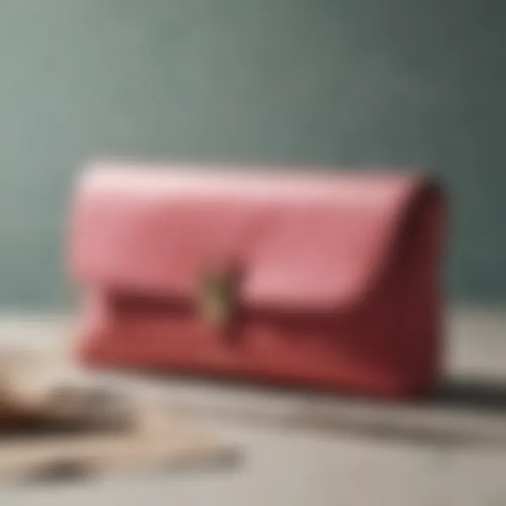 Sustainable materials used in the Coach Anna Clutch