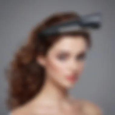 Sleek Design of Cordless Automatic Hair Curler Showcasing a sleek cordless automatic hair curler