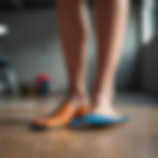 Different types of insoles for loose shoes