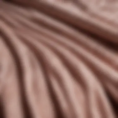 Close-up of fabric texture used in pleated joggers