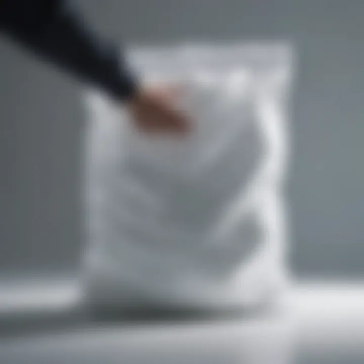 Demonstration of vacuum sealing process with XXL bags